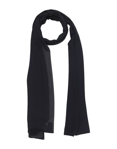 Shop Kate By Laltramoda Woman Scarf Midnight Blue Size - Polyester