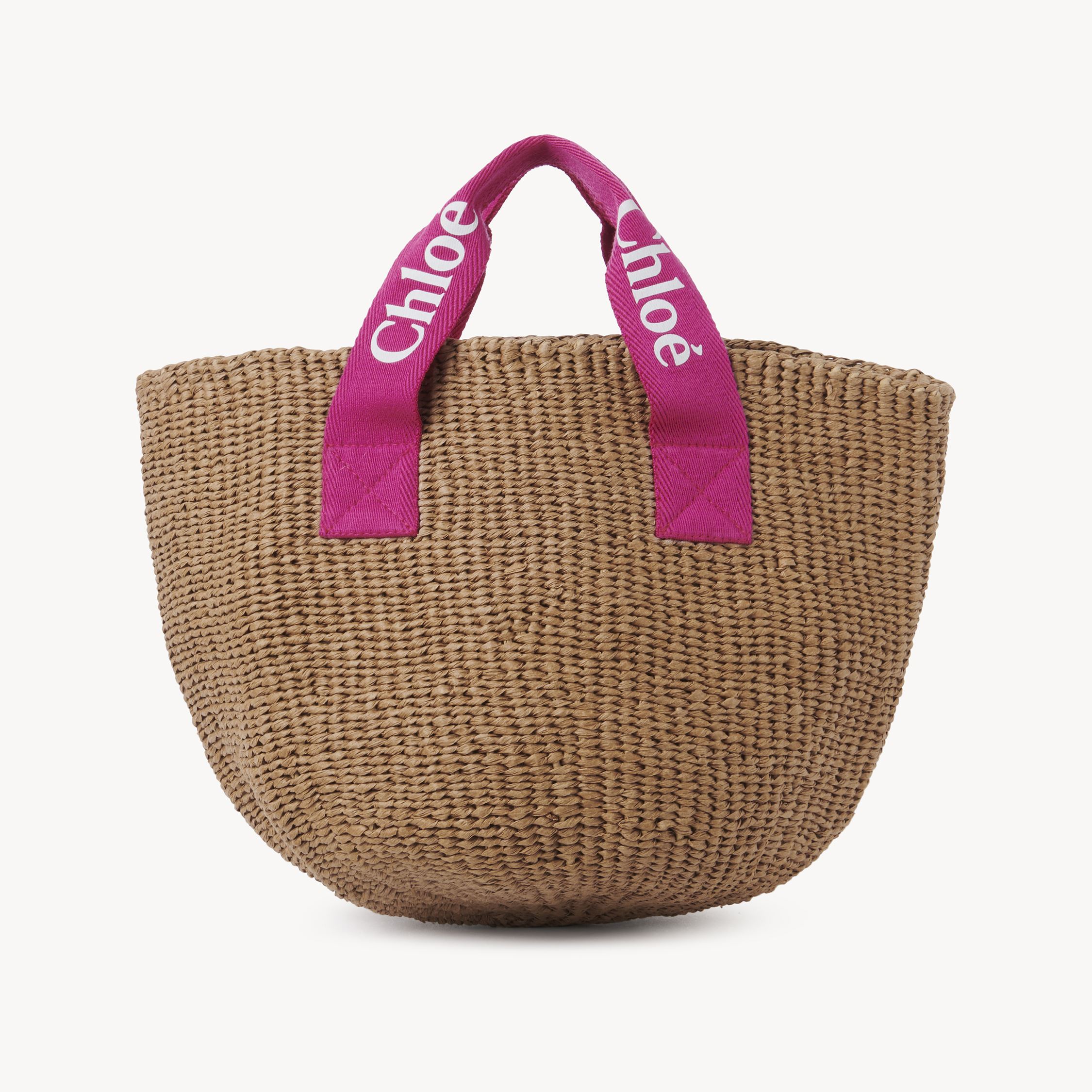 Chloé Panier Femme Rose Taille Onesize 100% Papier In Pink