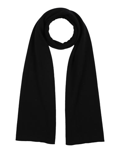 Shop Fedeli Man Scarf Black Size - Cashmere