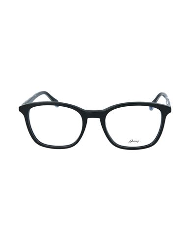 Brioni Square-frame Optical Glasses Man Eyeglass Frame Black Size 52 Acetate