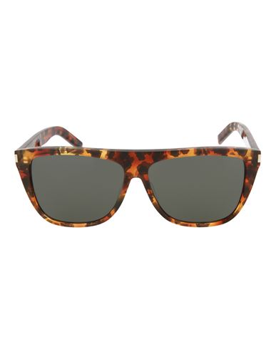 Saint Laurent Square-frame Acetate Sunglasses Sunglasses Brown Size 59 Acetate