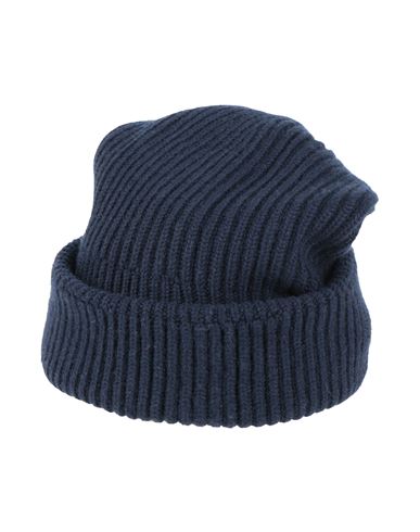 Shop Fedeli Man Hat Midnight Blue Size Onesize Cashmere