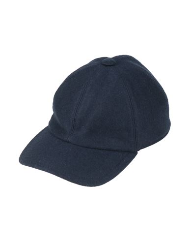 Shop Fedeli Man Hat Midnight Blue Size L Cashmere