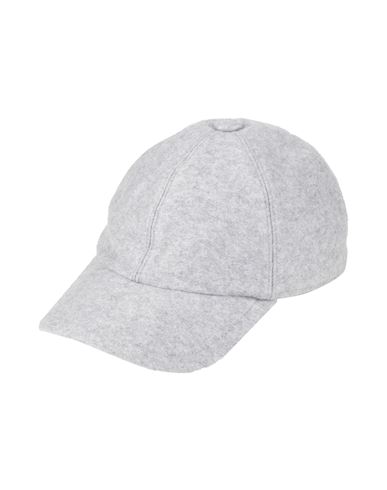Shop Fedeli Man Hat Light Grey Size L Cashmere