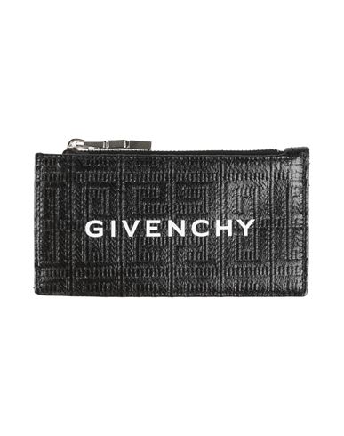 Givenchy Man Wallet Black Size - Leather In Black