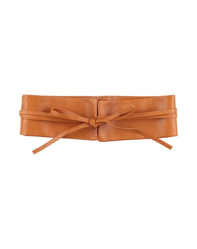 Shop Giani Woman Belt Tan Size Onesize Leather In Brown