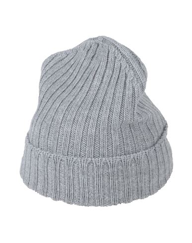 Shop Gran Sasso Man Hat Grey Size Onesize Virgin Wool