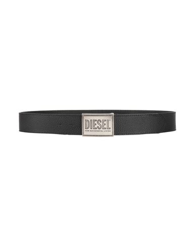 Shop Diesel Man Belt Black Size 39.5 Cow Leather