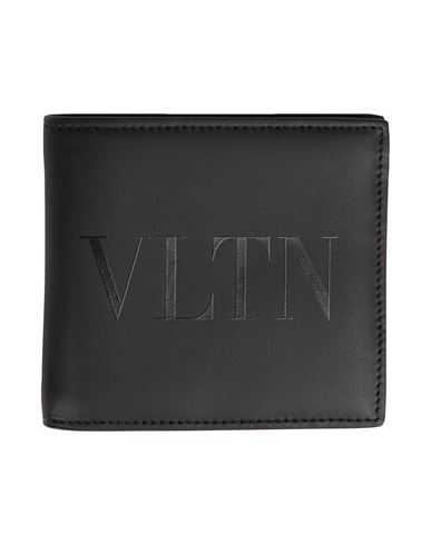 Valentino Garavani Man Wallet Black Size - Leather