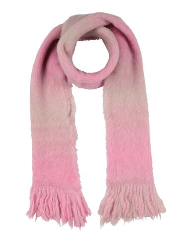 Shop Roberto Collina Woman Scarf Pink Size - Baby Alpaca Wool, Nylon