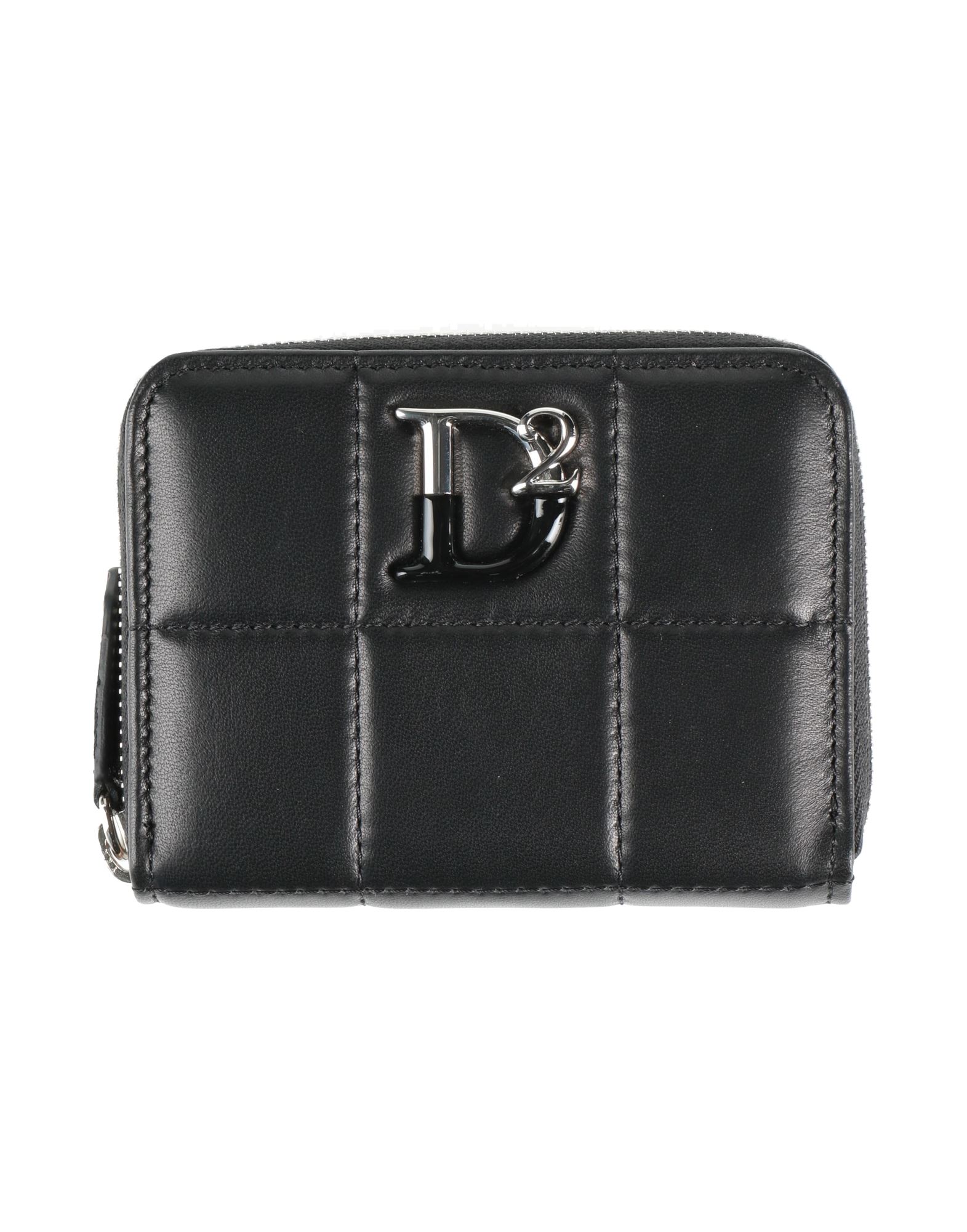 DSQUARED2 二つ折り財布 ブラック グッチ 二つ折り財布 オフディア ストライプ ブラック 719887