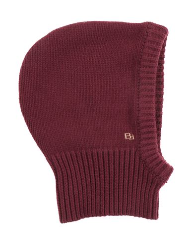 By Far Woman Hat Burgundy Size Onesize Wool, Cashmere In Red
