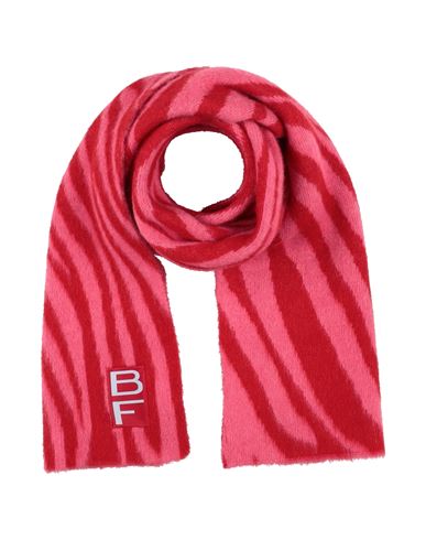 By Far Woman Scarf Red Size - Baby Alpaca Wool, Recycled Polyamide, Merino Wool, Polyester In Pink
