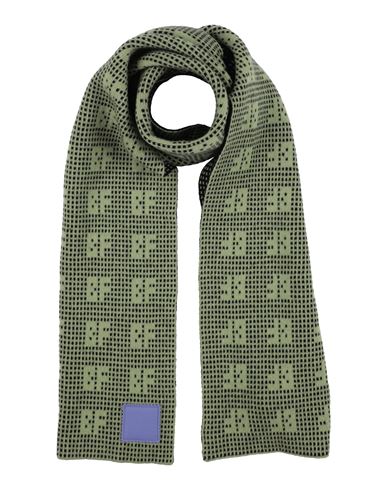 By Far Woman Scarf Military Green Size - Wool, Cashmere