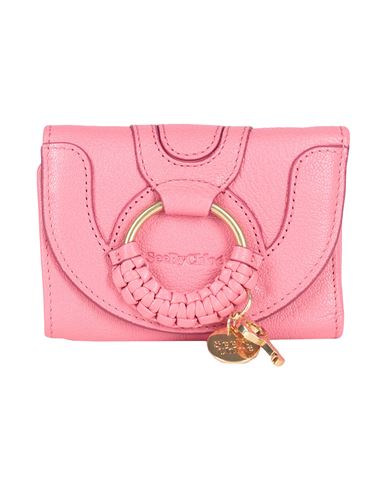 See By Chloé Woman Wallet Pink Size - Goat Skin