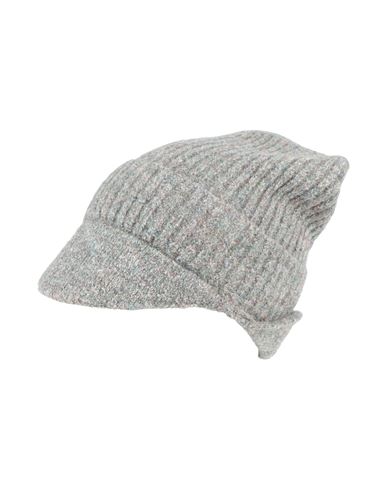 Ranra Woman Hat Grey Size Onesize Acrylic, Cotton, Wool, Nylon, Elastane