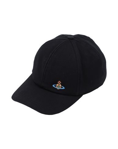 Shop Vivienne Westwood Baseball Cap Woman Hat Black Size L/xl Cotton