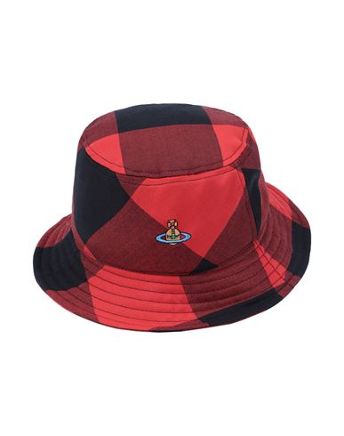 Vivienne Westwood Bucket Hat Woman Hat Red Size L Wool