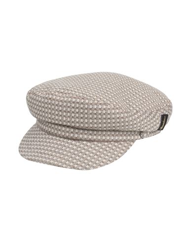 Shop Borsalino Man Hat Khaki Size 7 ¼ Cotton In Beige