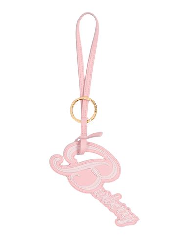 Shop Burberry Woman Key Ring Pink Size - Leather