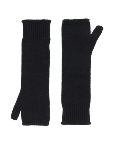 Shop Be You By Geraldine Alasio Woman Gloves Black Size Onesize Cashmere