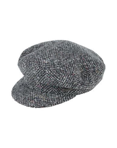 Borsalino Woman Hat Grey Size Xl Virgin Wool, Polyamide, Polyester