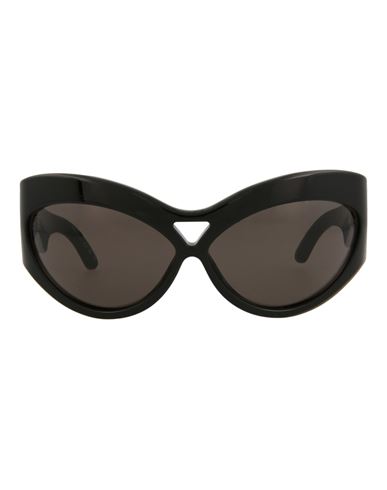 Saint Laurent Cat Eye-frame Injection Sunglasses Woman Sunglasses Black Size 67 Plastic Material