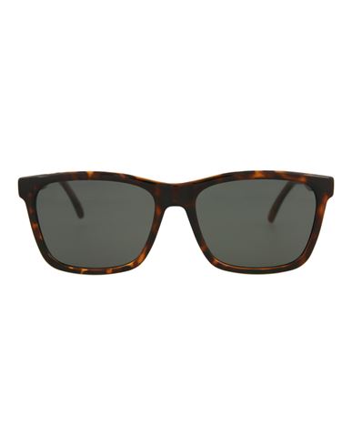 Saint Laurent Square-frame Injection Sunglasses Man Sunglasses Brown Size 56 Plastic Material