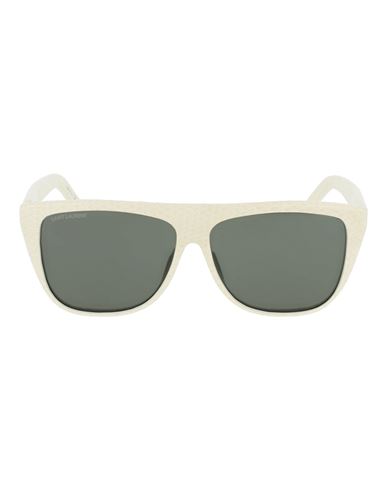 Saint Laurent Square-frame Acetate Sunglasses Sunglasses White Size 59 Acetate