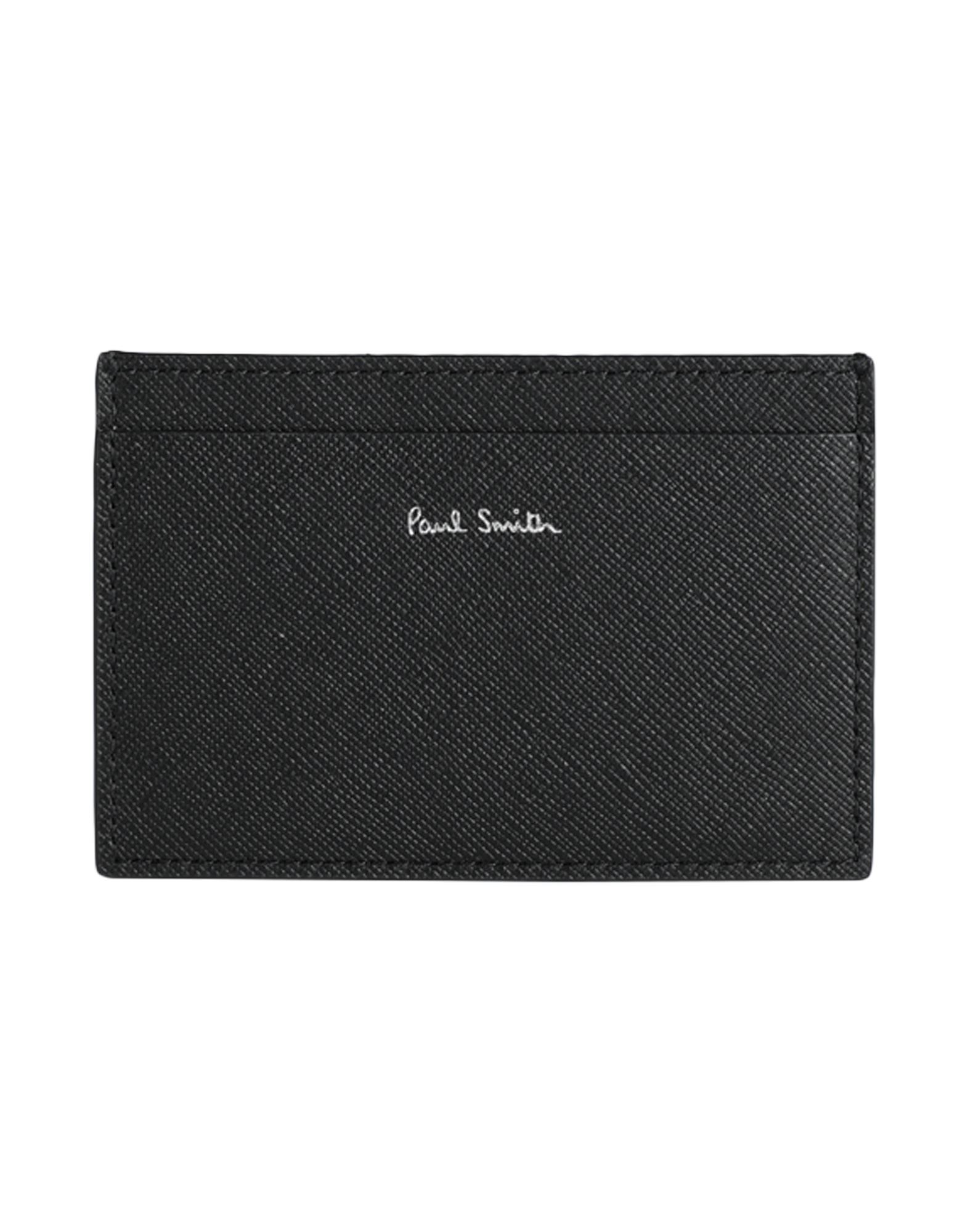 新品 Paul Smith ポールスミス 見にくく 名刺入れ パンチングロゴ レザー