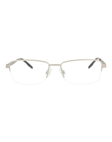 Shop Puma Square-frame Metal Optical Frames Man Eyeglass Frame Silver Size 53 Metal