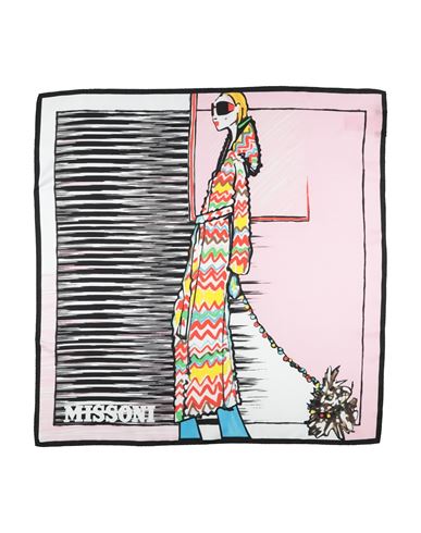 Missoni Woman Scarf Pink Size - Silk