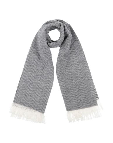 Shop Altea Woman Scarf Grey Size - Virgin Wool
