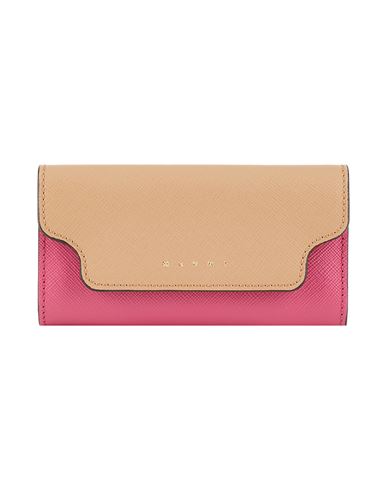 Marni Woman Key Ring Blush Size - Cow Leather In Pink