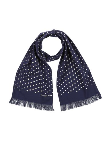 Universal Works Woman Scarf Navy Blue Size - Viscose, Polyester