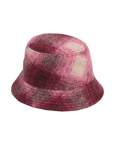 Shop Isabel Marant Woman Hat Mauve Size 7 ⅛ Polyester, Virgin Wool, Acrylic In Purple