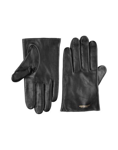 Shop Undercover Man Gloves Black Size M Sheepskin