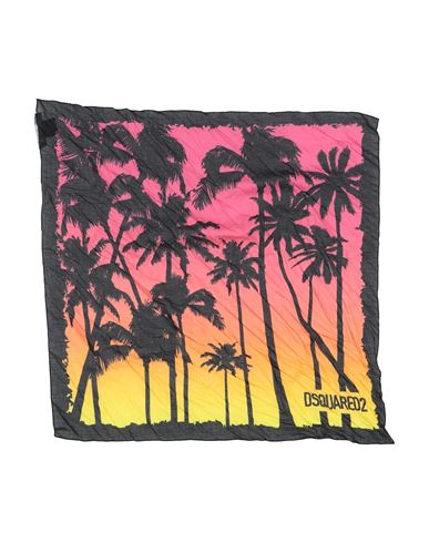 Dsquared2 Man Scarf Fuchsia Size - Cotton In Pink
