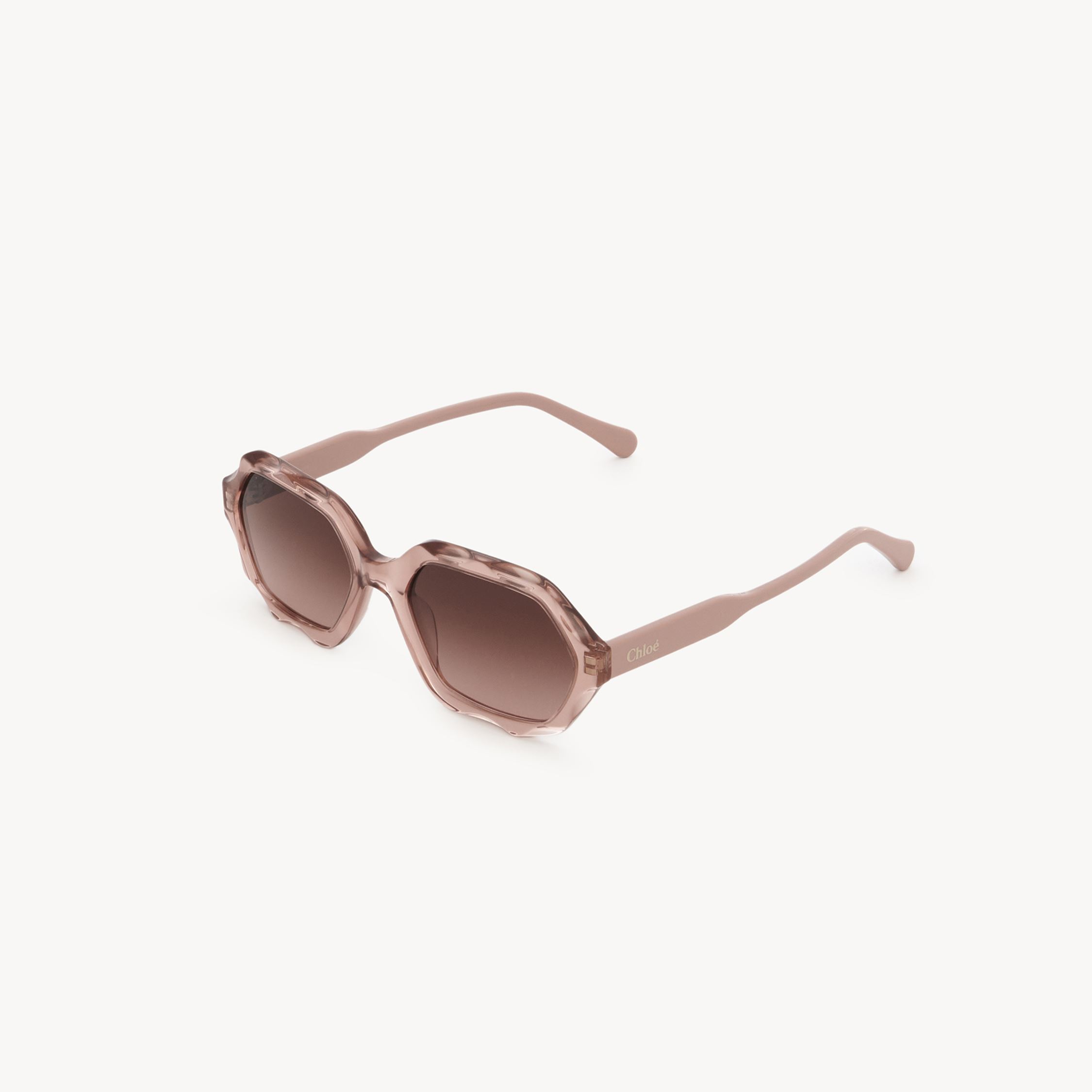 Chloé Olivia Sunglasses Pink Size Onesize 100% Acetate In Pink