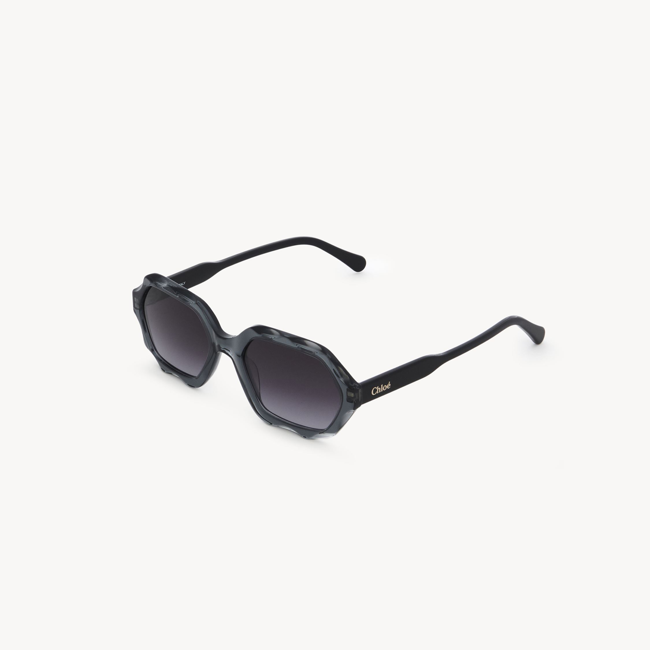 Chloé Olivia Sunglasses Black Size Onesize 100% Acetate In Black