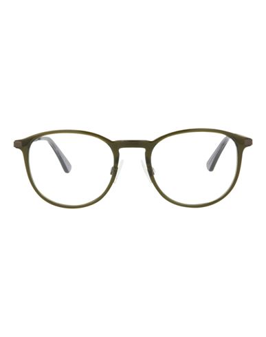 Shop Puma Round-frame Injection Optical Frames Eyeglass Frame Green Size 49 Plastic Material