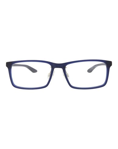 Shop Puma Square-frame Acetate Optical Frames Man Eyeglass Frame Blue Size 55 Acetate