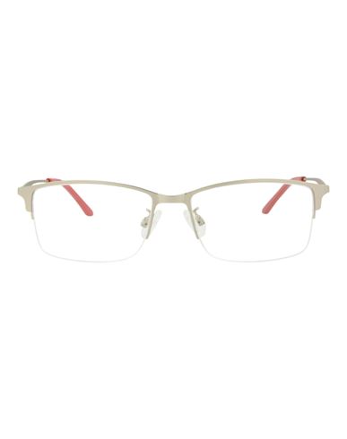 Shop Puma Square-frame Metal Optical Frames Man Eyeglass Frame Silver Size 56 Metal