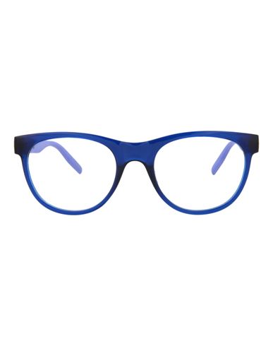 Shop Puma Round-frame Injection Optical Frames Woman Eyeglass Frame Blue Size 51 Plastic Material