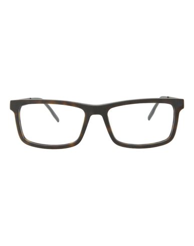 Shop Puma Square-frame Acetate Optical Frames Man Eyeglass Frame Brown Size 54 Acetate
