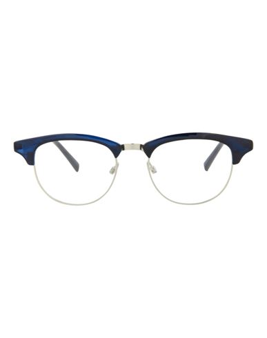 Shop Puma Round-frame Injection Optical Frames Woman Eyeglass Frame Blue Size 50 Plastic Material