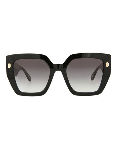 Shop Just Cavalli Square-frame Acetate Sunglasses Woman Sunglasses Black Size 53 Acetate