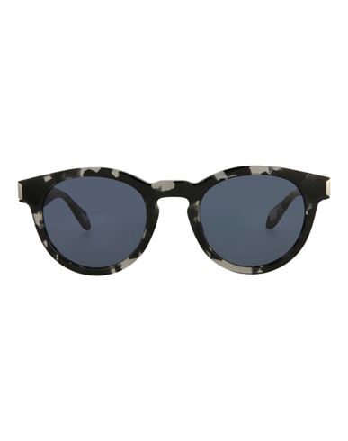 Shop Just Cavalli Round-frame Acetate Sunglasses Man Sunglasses Black Size 50 Acetate