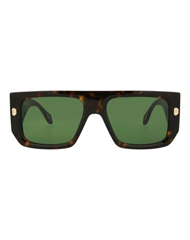 Shop Just Cavalli Navigator-frame Acetate Sunglasses Sunglasses Brown Size 56 Acetate