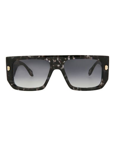 Shop Just Cavalli Navigator-frame Acetate Sunglasses Sunglasses Grey Size 56 Acetate